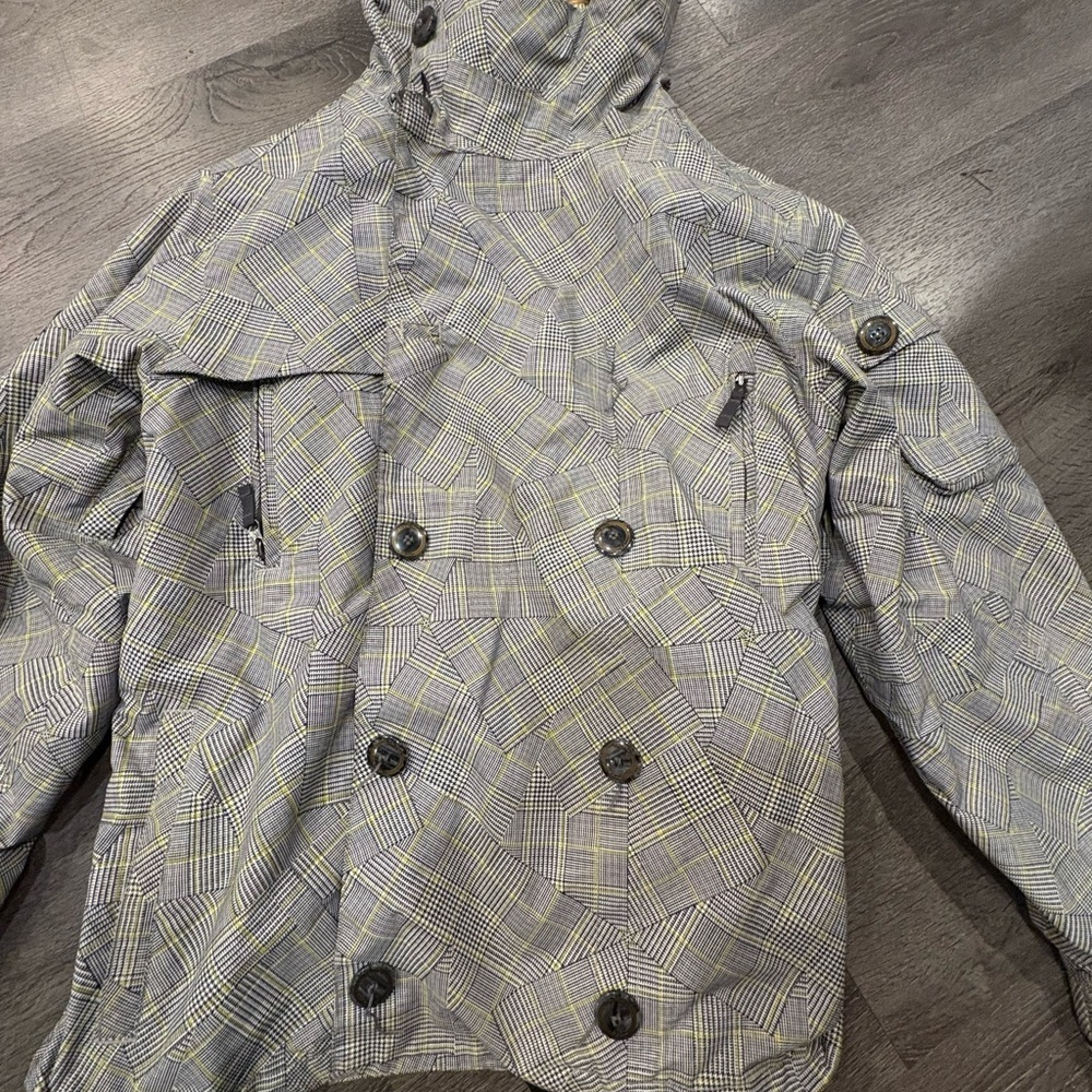 Burton Checkered ski snowboarding jacket - Picture 6 of 13
